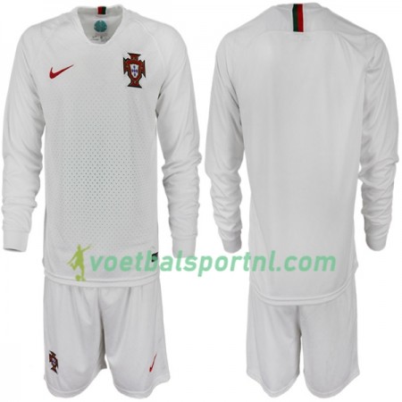 Portugal Kind Uit Tenue WK voetbal 2018 L/S